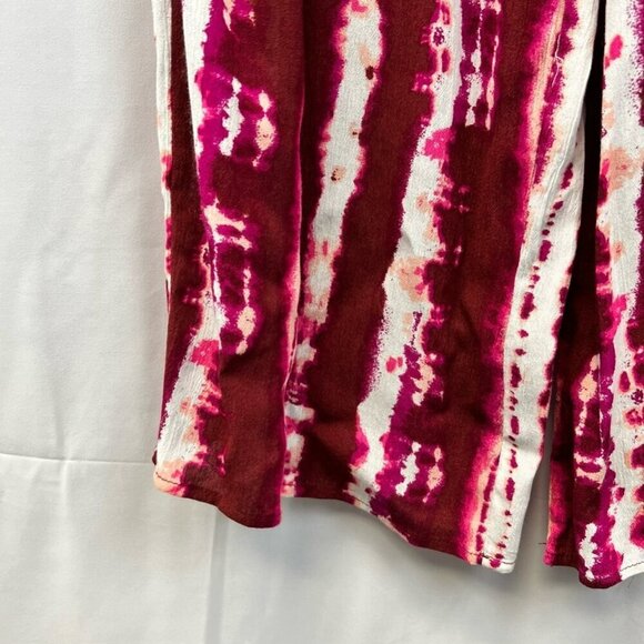 Gypsies & Moondust Womens Jumpsuit Multicolor Tie Dye Off Shoulder Sleeve M New - Picture 5 of 12